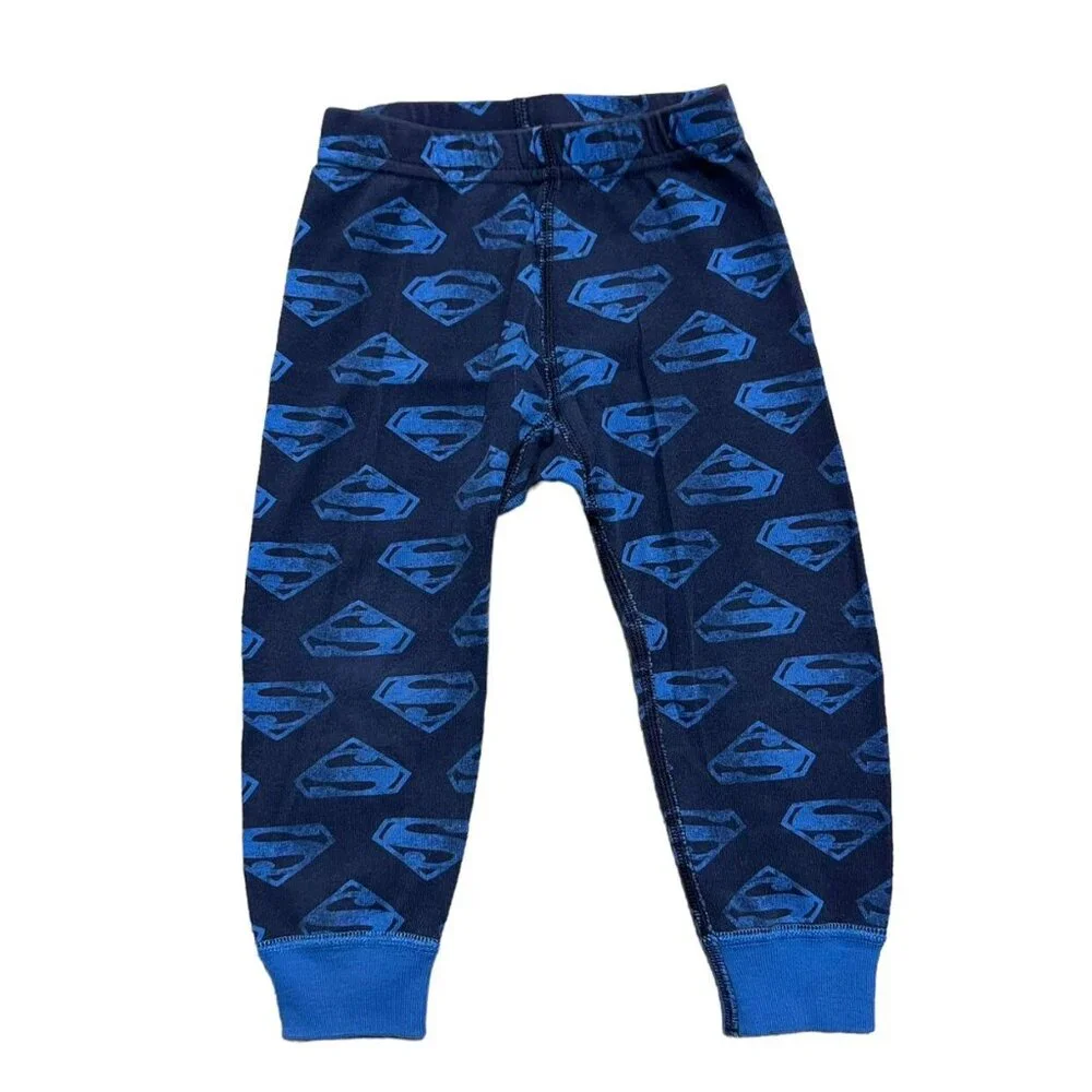 Hanna Andersson Sz 80 (18-24m) Superman Pajamas
